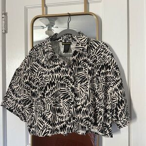 Nooworks Olivia Linen shirt is Zigzag